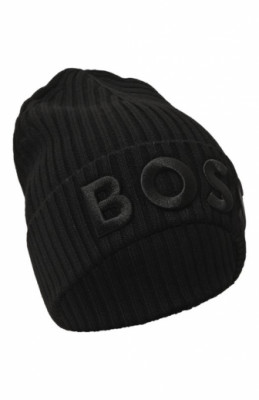 Шерстяная шапка BOSS